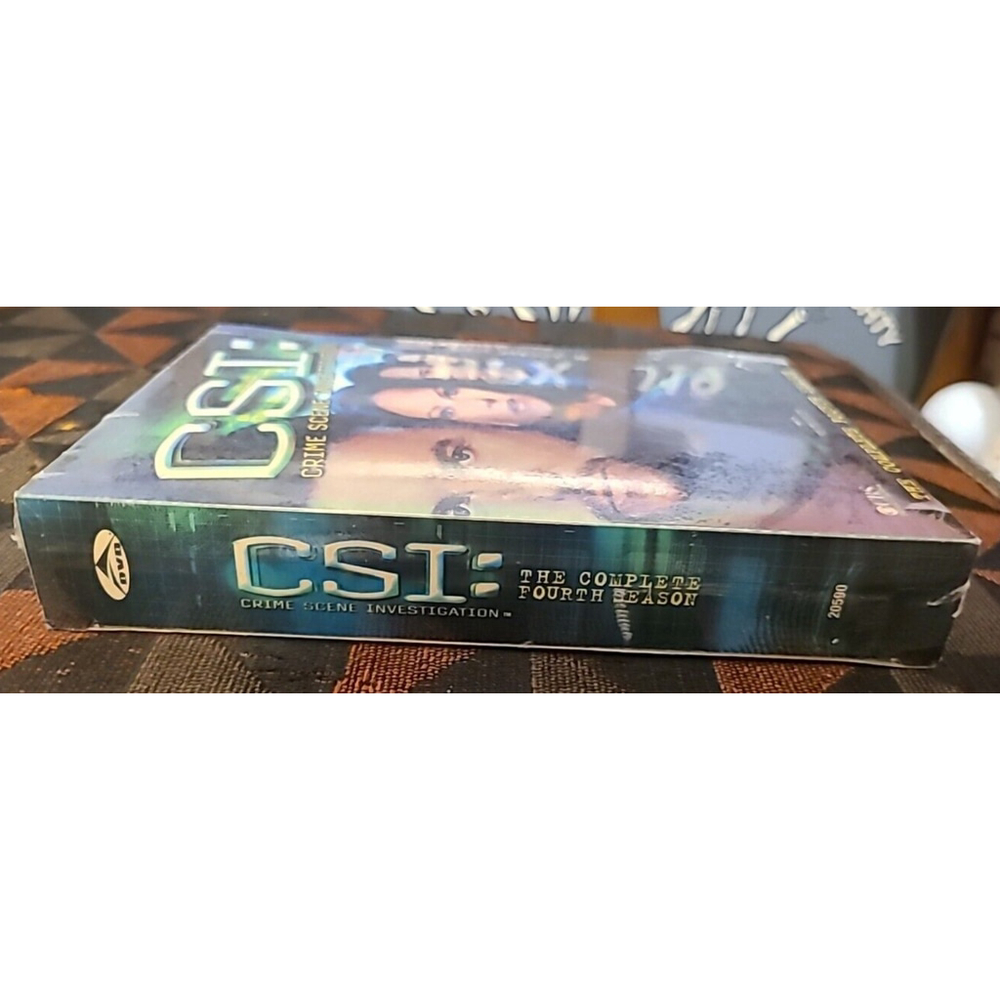 CSI : Crime Scene Investigation Complete Fourth Season 4 DVD Box Set New Sealed - Picture 5 of 5